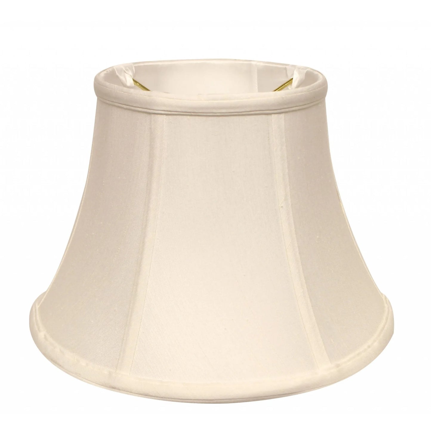 HMS 19\" White Drum Monay Shantung PVC Fabric Lampshade Modern Victorian Antique Minimalist for Indoor Lighting Featuring Cone