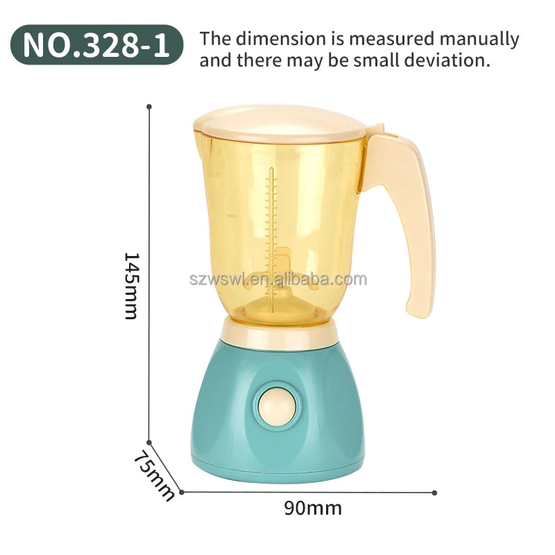 Juice Blender - Pretend Play Kitchen Utensil Set, Fruit Cutting, Kids Kitchen Accessories