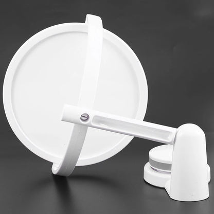 HD Magnified Makeup Shaving Vanity Mirror Bathroom Wall Mounted 360 Degree Rotating Mirror  Mirror Wall  Mirrors