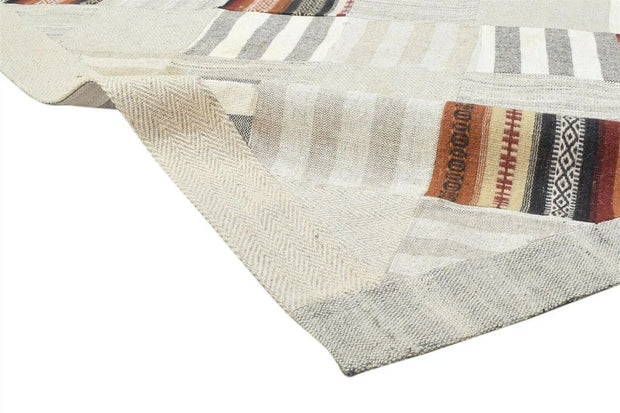 Living Room Bedroom Carpet Crawling Mat Modern Retro 100% Wool Ivory Geometric Rug Sofa Cushion Safe Non-slip Home Decor Product