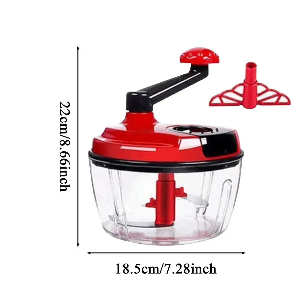 Garlic Chopper Vegetable Cutter Multifunctional Food Processor Manual Meat Grinder Onion Chili Cutter Masher Kitchen Accessories