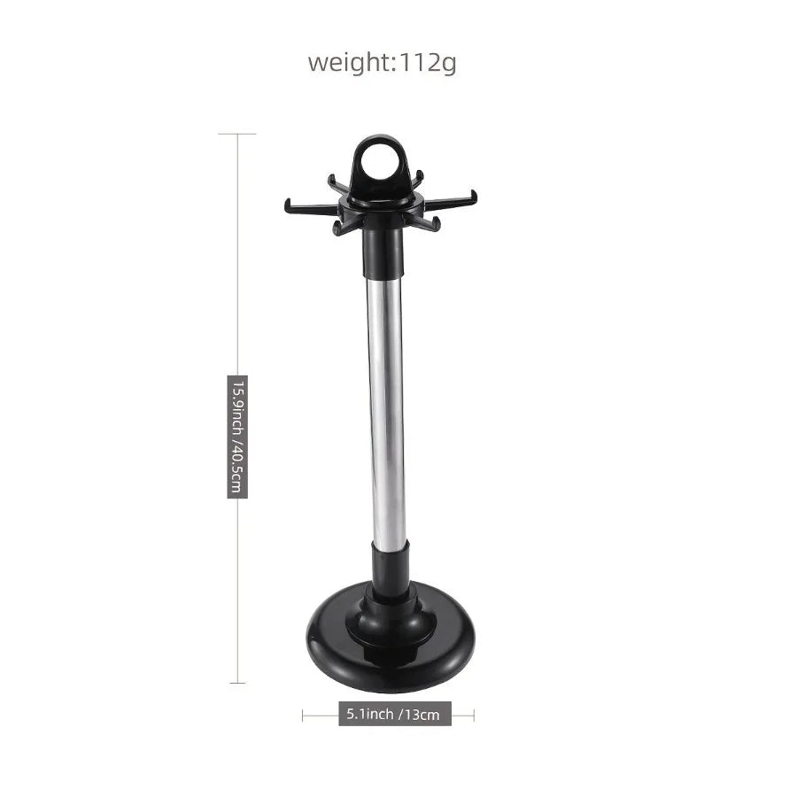 1pc Kitchenware Storage Rack; Stainless Steel Kitchen Utensil Holder Organizer; Countertop 360 Degree Rotating Utensil Holder F