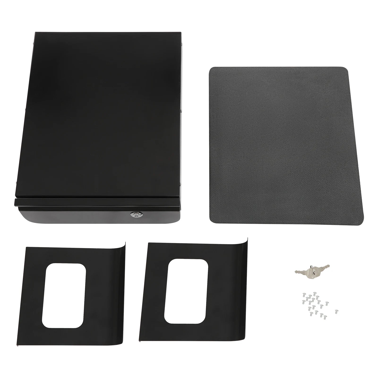 Under Desk Pull-Out Drawer Lockable Sliding Storage Drawer Office Accessories Storage Organizer Undertable Drawer