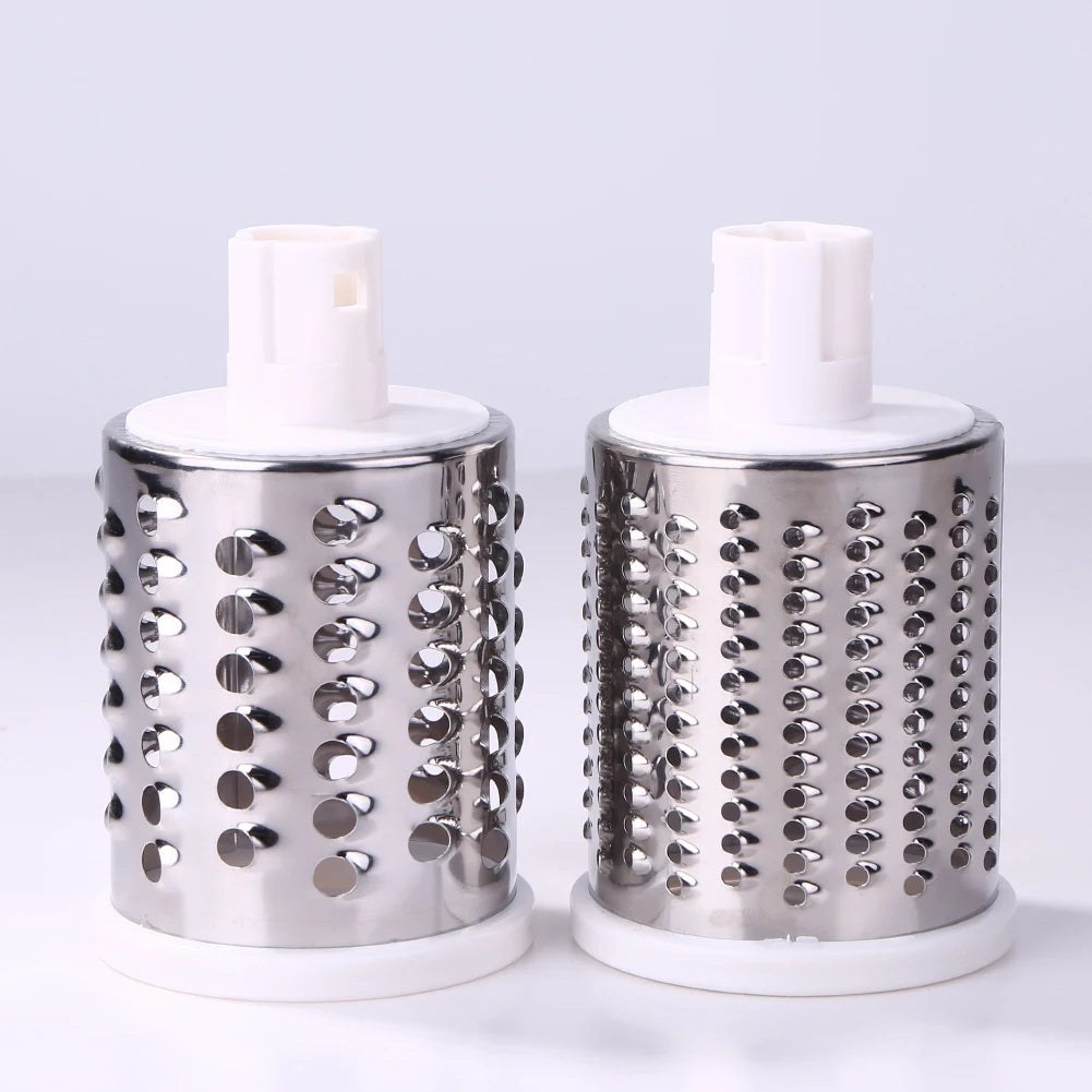 Kitchen Accessories Drum Vegetable Chopper Hand-operated Potato Slice Chopper Pressed Vegetable Grinder Peeled Garlic Chopper