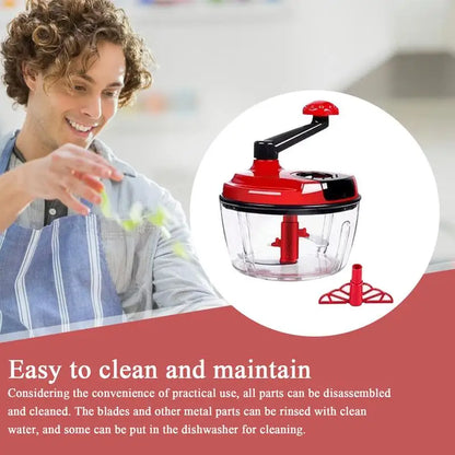 Garlic Chopper Vegetable Cutter Multifunctional Food Processor Manual Meat Grinder Onion Chili Cutter Masher Kitchen Accessories