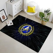 Star Trek HD Printed Carpet Living Room Home Decor Sofa Table Rug Anti Slip Chair Cushion Lounge Mat Picnic Camping  Art