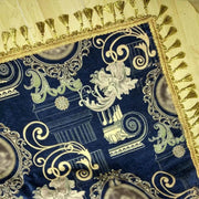 Thick Villa carpet Royal Blue rug Greece legend bedspread Bed Cover luxury placemat cushion bed spread Take Cover Floor Cover