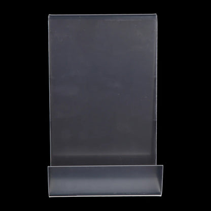 Transparent Acrylic Bookshelf Stand Book Display Stand Album Notebook Stand Desk Storage Rack Office Accessories