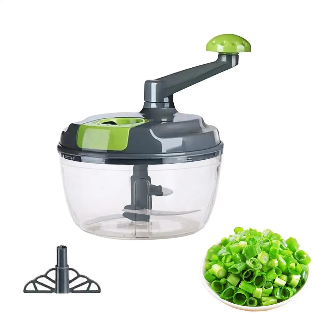 Garlic Chopper Vegetable Cutter Multifunctional Food Processor Manual Meat Grinder Onion Chili Cutter Masher Kitchen Accessories