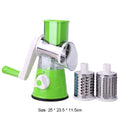 Kitchen Accessories Drum Vegetable Chopper Hand-operated Potato Slice Chopper Pressed Vegetable Grinder Peeled Garlic Chopper