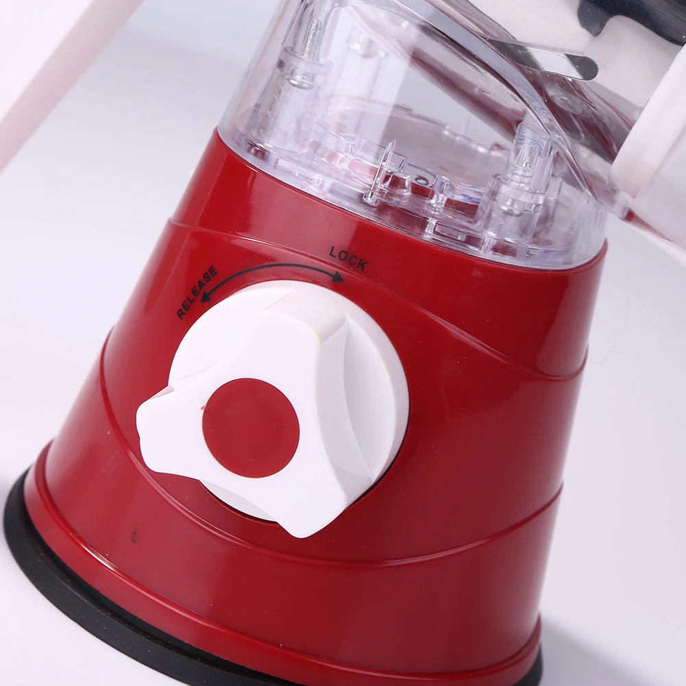 Kitchen Accessories Drum Vegetable Chopper Hand-operated Potato Slice Chopper Pressed Vegetable Grinder Peeled Garlic Chopper