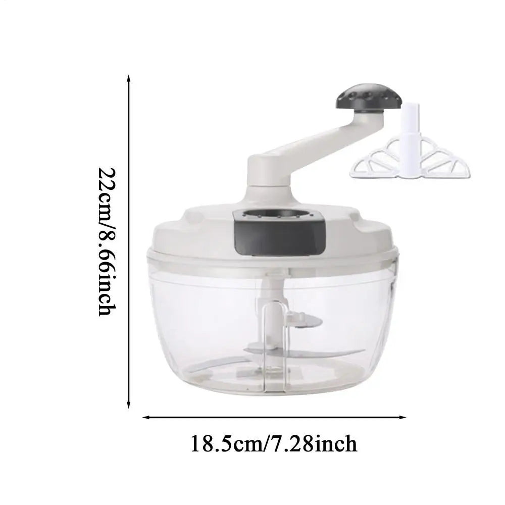 Garlic Chopper Vegetable Cutter Multifunctional Food Processor Manual Meat Grinder Onion Chili Cutter Masher Kitchen Accessories