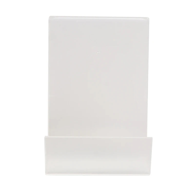 Transparent Acrylic Bookshelf Stand Book Display Stand Album Notebook Stand Desk Storage Rack Office Accessories