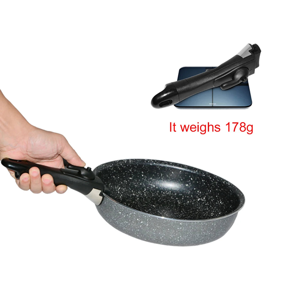 Kitchen Cooking Anti-Scalding Clip Hand Grip Detachable Removable Pan Pot Handle Universal Ergonomic Kitchen Accessories