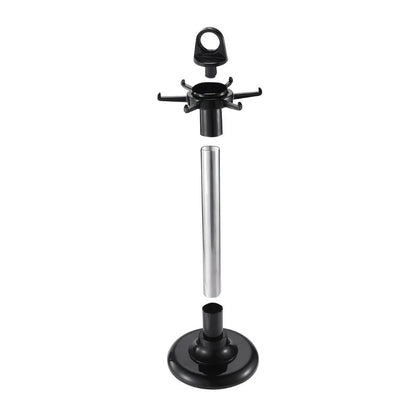 1pc Kitchenware Storage Rack; Stainless Steel Kitchen Utensil Holder Organizer; Countertop 360 Degree Rotating Utensil Holder F