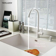 White Stainless Steel Waterfall Kitchen Sink Pull Out Waterfall Faucets Simple Style Kitchen Accessories Kitchenware