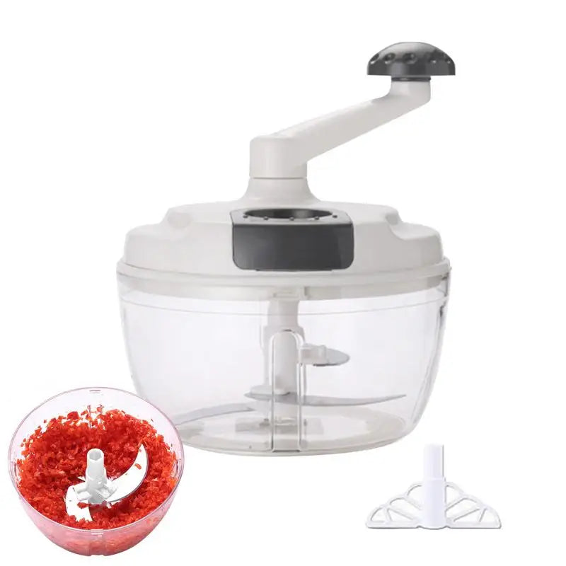 Garlic Chopper Vegetable Cutter Multifunctional Food Processor Manual Meat Grinder Onion Chili Cutter Masher Kitchen Accessories