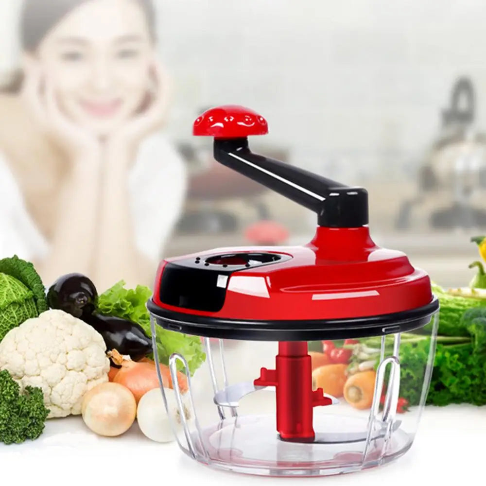 Garlic Chopper Vegetable Cutter Multifunctional Food Processor Manual Meat Grinder Onion Chili Cutter Masher Kitchen Accessories