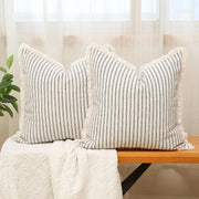 45x45CM Yarn Dyed Woolen Throw Pillow Cover Soft Comfortable Stamping Waist Cushion Cover Decor Home Decorative Pillowcase